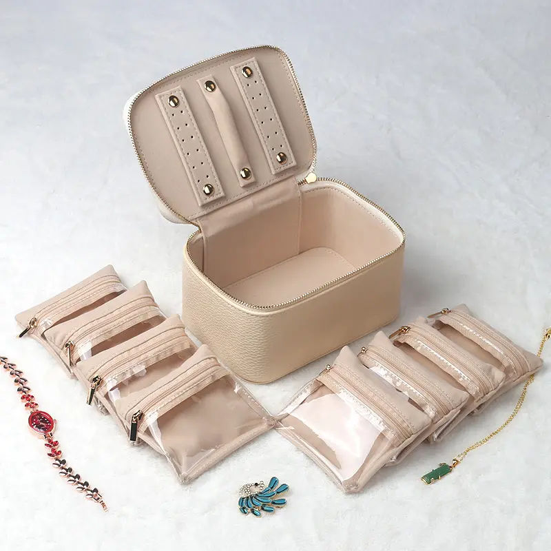 Loveden jewelry box, earring and jewelry storage box, portable travel packing bag, storage box, auction bracelet travel storage bag, summer travel gift for girlfriend