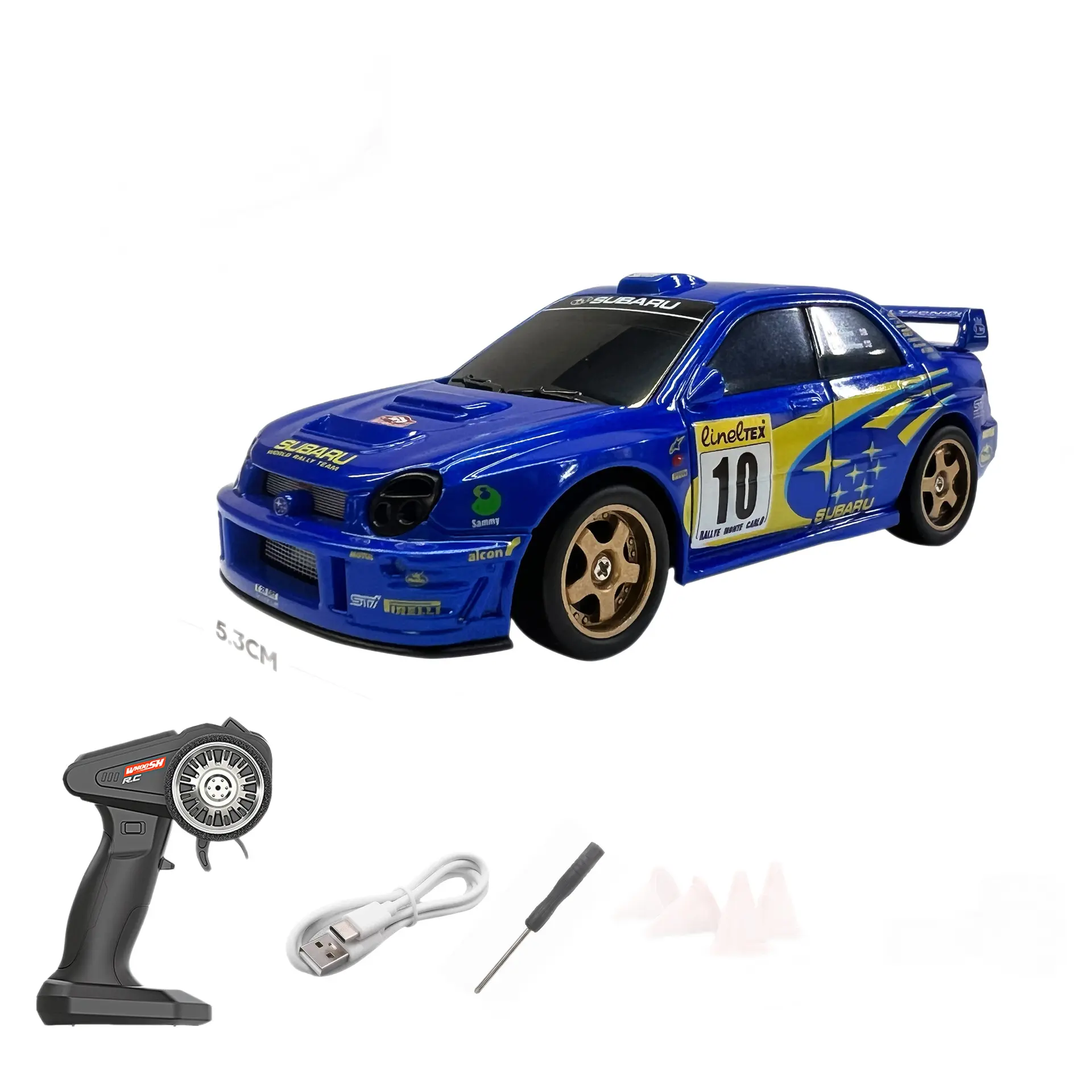 1:43 RC remote control car, full-scale drift stunt racing car, professional four-wheel drive toy car for boys