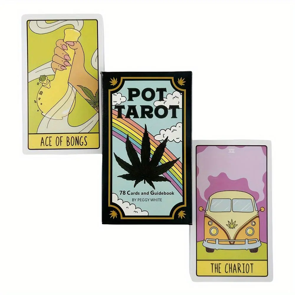 Pocket version of magic tarot cards