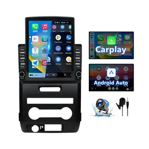 9.7" Android 13 Car Radio Stereo for Ford F150 2009-2012 Manual AC Upgrade with BT GPS SWC WiFi FM 1080P Backup Camera 2+64G Wireless CarPlay & Android Auto