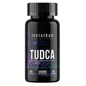 Leviathan Nutrition TUDCA - Liver Support Supplement for Cleanse, Detox and Repair - Kidney, Gut Health & Gallbladder Cleanse - 300mg Per Capsule (60 Count)