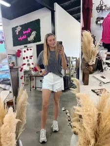 Judy Blue Wear It White Shorts