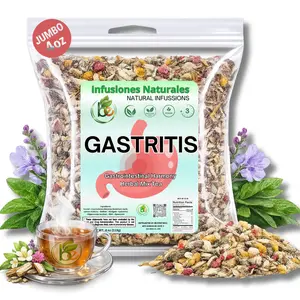 VIRAL Gastritis Natural Infusion Tea Bag 100% Natural Gluten Free Beverage for Heartburn, Dyspepsia, and Constipation Herbal