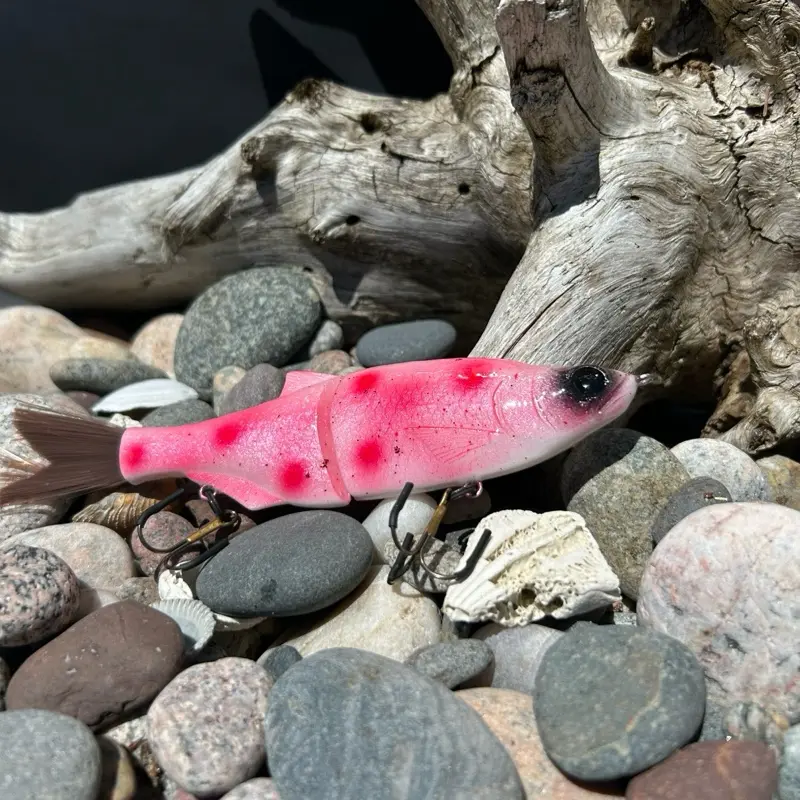 6 inch custom hand painted Shad glidebait