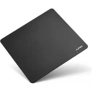 Tempered Glass Gaming Mousepad, Ultra-Smooth -Etched Surface  Pad for Top Control and Speed, Anti-Slip Full Rubber Base, Professional Large  Mat for FPS Gamers, 13X13in