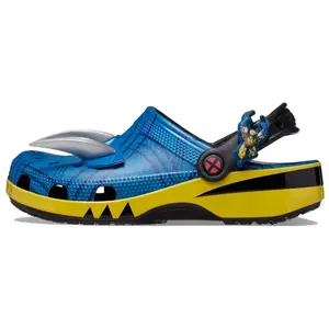 Crocs Marvel x Classic Clog 'Wolverine' Men's Limited Edition Iconic Design Comfy Shoes for Fans & Everyday Wear
