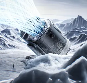 2026 AI Portable Rechargeable Fan, 5-Speed 5500 RPM Strong Airflow, Personal Waist Fan with up to 15 Hours of Run Time, Hands-Free Hanging Neck Fan, Wearable Belt Fan for Camping, Outdoor Activities, and Construction Sites