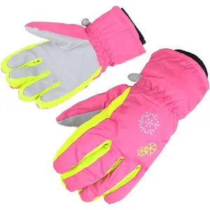 P-AD048     Kids Winter Snow Ski Gloves Children Snowboard Gloves for Boys Girls