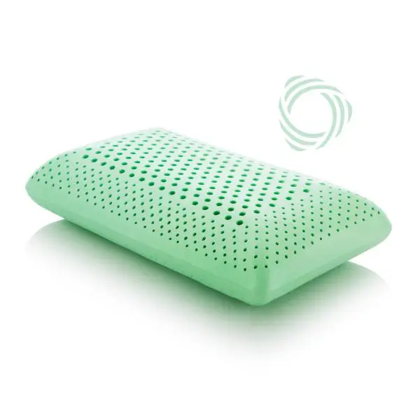 Malouf ActiveDough Peppermint Infused Pillow - Zoned Technology for Exceptional Support