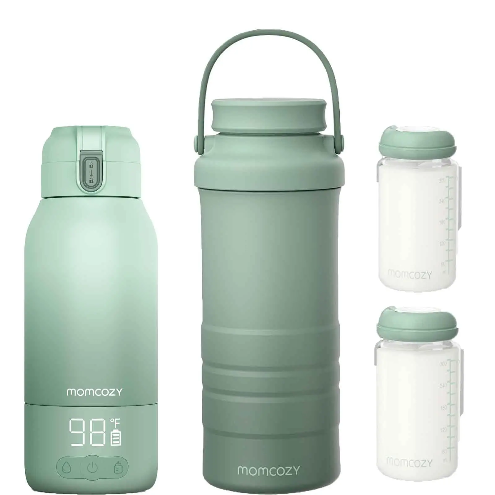 Momcozy 22oz Portable Breast Milk Cooler for Outdoor & Momcozy Portable Milk Warmer for Travel Momcozy 22oz Portable Breast Milk Cooler for Outdoor & Momcozy Portable Milk Warmer for Travel