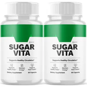 (2 Pack) Sugar Vita Blood Balance Advanced Support Glycogen Vitamin 120 Capsules