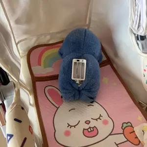 Breathing animal plush toys: Soft plush toys with realistic breathing lights and soothing music, ideal Christmas gifts