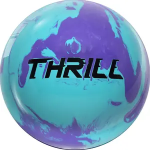 Motiv Max Thrill Hybrid Bowling Ball - Sky Blue Solid / Purple Pearl