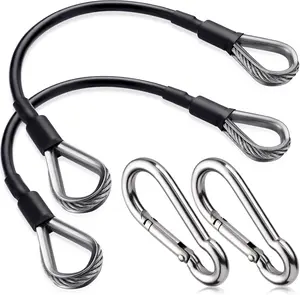 Gym  Extension, Fitness Extension Rope Attachment Compatible with  Gym Accessories Thick 0.2", Replacement Gym  Machine Extension for LAT/Tricep Pull Down,  Extensions Machine