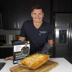 Dr Johnny's Total Weight Loss Cookbook – Simple, Healthy, Easy Recipes for Beginners, Fat Loss, High Protein, Low Carb Meals, Grocery List, Workouts, Metabolism Tips & Health Hacks by Johnny | #1 Guide to Lose Weight & Optimize Health