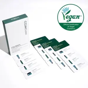 CCLIMGLAM Cica Regain 4 Step Travel Kit 10 Sets - Centella Asiatica Soothing Skincare for Sensitive Skin Barrier Care