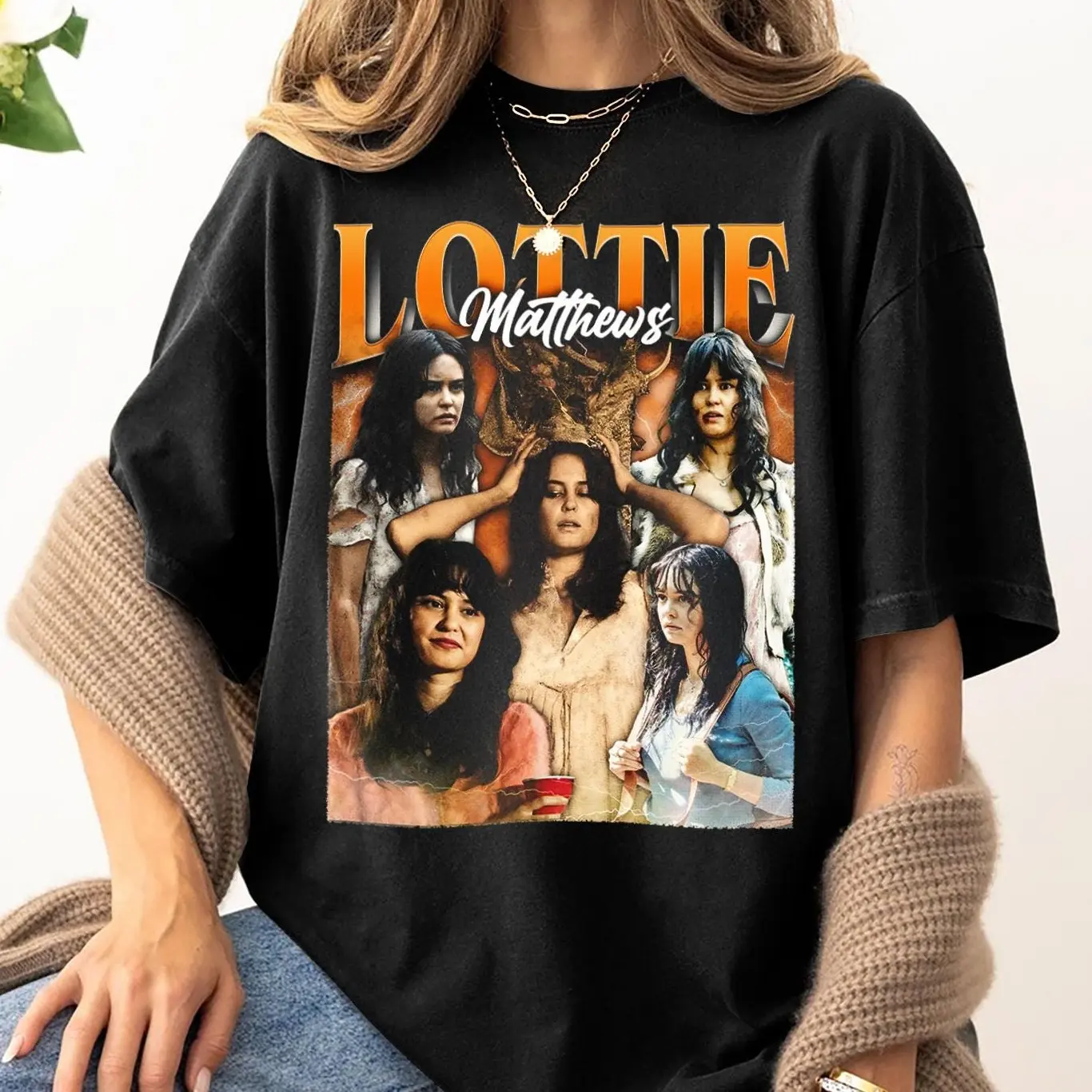 Lottiee Matthewss Yellowjackets Vintage Shirt, TV Show Shirt, Gift for Woman and Man Tee, Fashion Cotton, Full Colors, Full Sizes, For Men, For Women