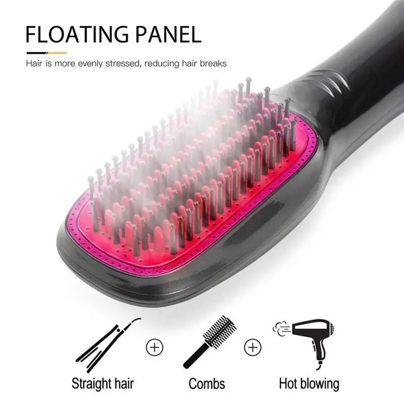 One-Step Hair Dryer and Styler, All-in-One Hair Brush Straightener for Salon-Quality Smooth & Straight Styles