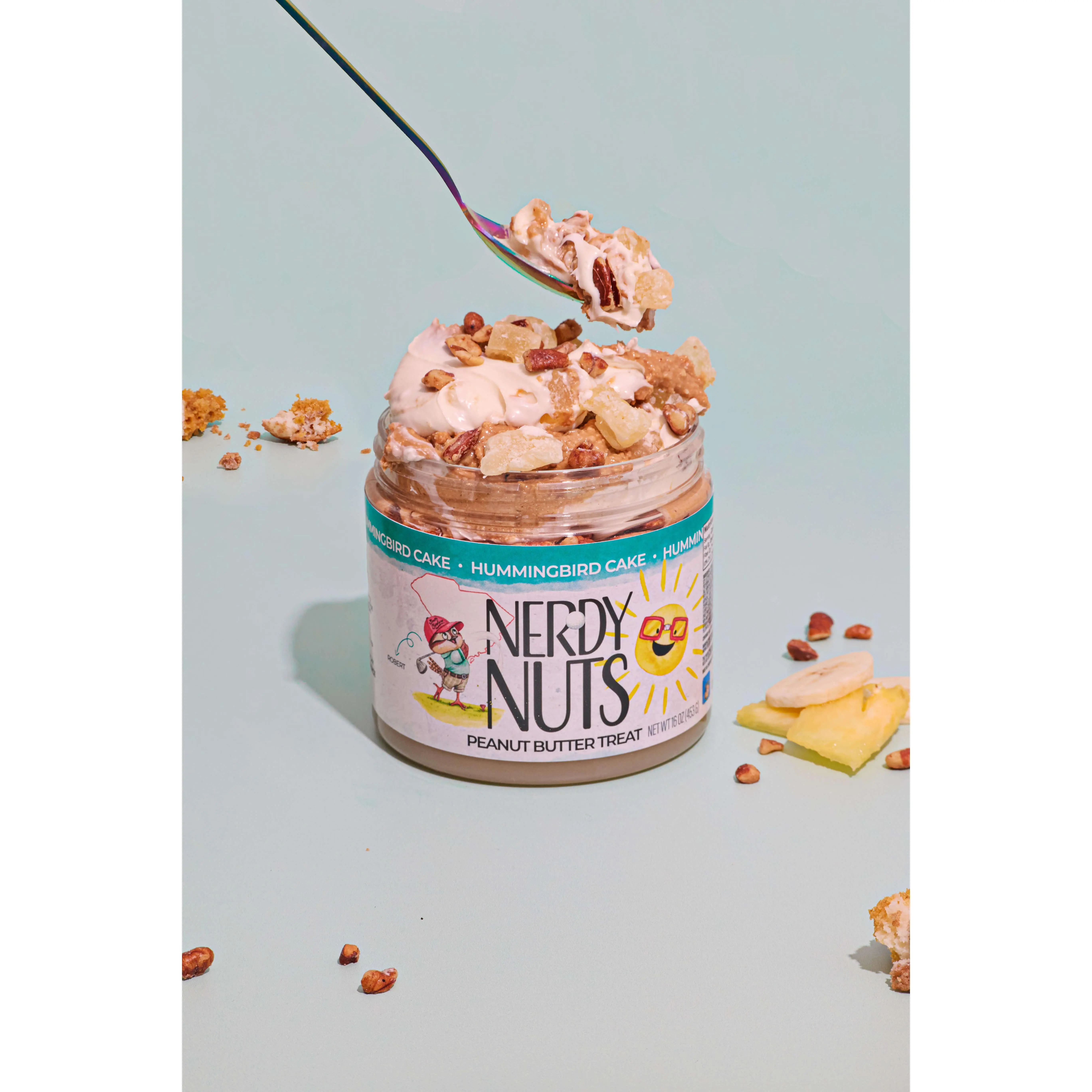 Hummingbird Cake Peanut Butter Treat