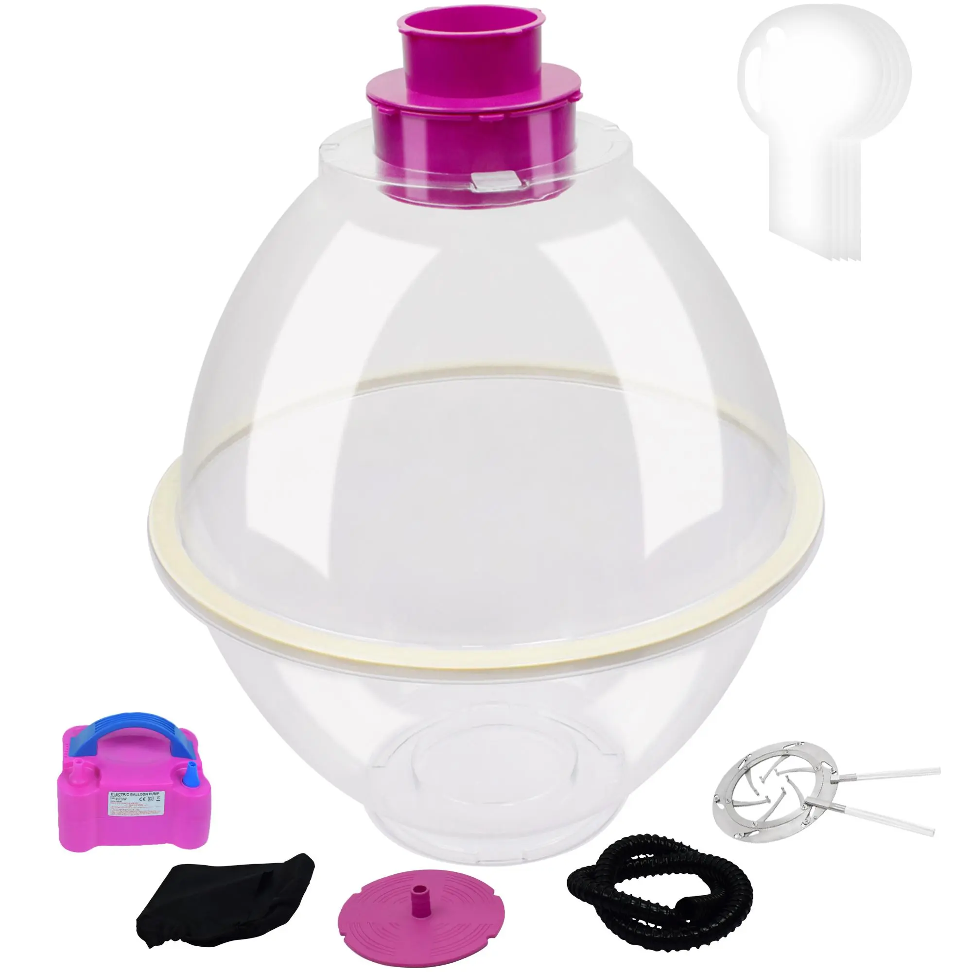 Balloon Stuffing Machine | Balloon Stuffer Machine Kit with Balloon Pump set, Balloon Expander for Stuffing Filling Plush Toys Balloon Bouquets, DIY Balloon Stuffer for Gifts custom balloons balloon bouquet gift balloon balloon Decoration, Latex Balloons,