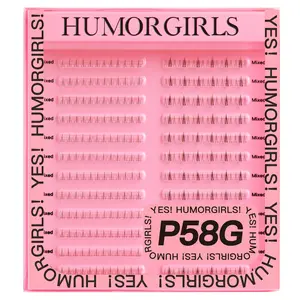 HUMORGIRLS P58G down eyelash sectionalized natural DIY novice grafting