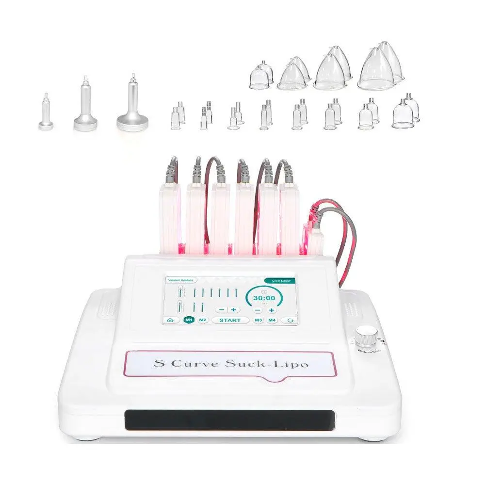 Shape Tactics 8 LED Laser Lipo 5mW with Vacuum Suction Therapy