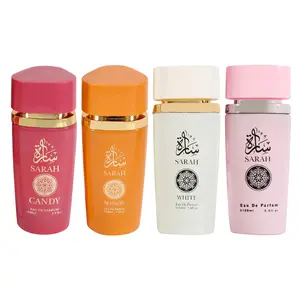 Bundle of Sarah, Candy, Maison, White Spray Perfume Eau de Parfum for Women – 100ml/3.4fl.oz.