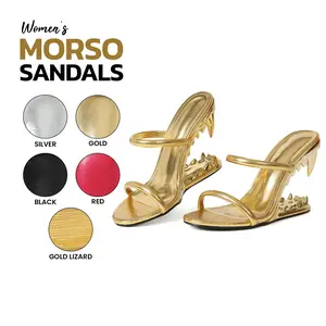 Womens Morso Sandals Round toe Heels Dressy Ladies Party Wedding Fashion Office Clubbing Work Trendy Shoes Deals For You Days	