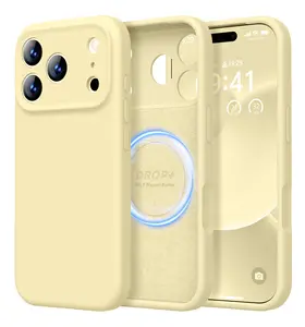 [iPhone 17 Only] LOVE 3000 Trendy Liquid Silicone Case for iPhone 17 Pro Max | Silky-Soft Touch Protective Cover with Anti-Scratch Microfiber Lining (Multi-Color)