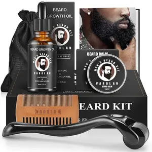 Beard Kit for Men ,Birthday Gifts for Men, Mens Gifts, Unique Beard Care Kit for Men Best Friends Male Dad Brother Husband Fiance Him Boyfriend Coworker, Gift Ideas Gifts for Him Visit the Varolan Store