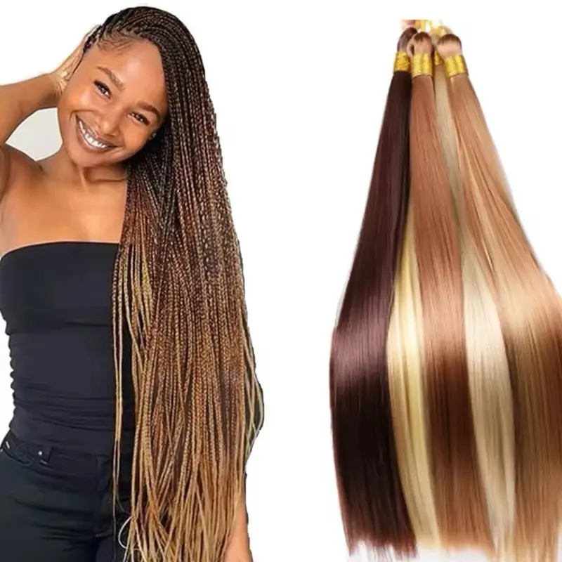 Bone Straight Braiding Hair – full head 5 to 6 pack 28inch