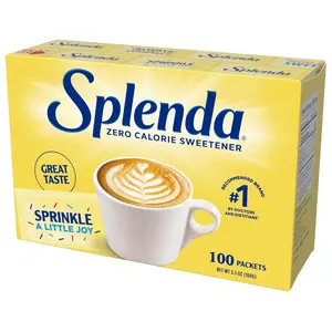 SPLENDA Zero Calorie Sweetener, 100 Count Packets SPLENDA Zero Calorie Sweetener, 100 Count Packets