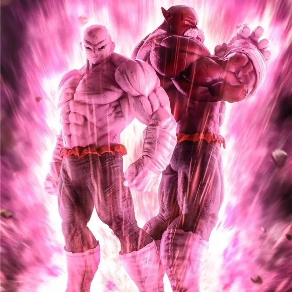 Dragon Ball Anime Jiren & Gogeta Super Saiyan PVC Action Figurine Collectibles, 22cm Home Decor Statue, Gift Toy with Extra Discount and Free Coupon