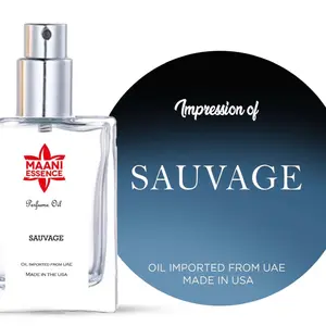 Maani Essence Scent Savage  , Our Impression of Sauvage  Perfume scent  Eu Da Parfum , Long Lasting 12-14 Hours Made in USA