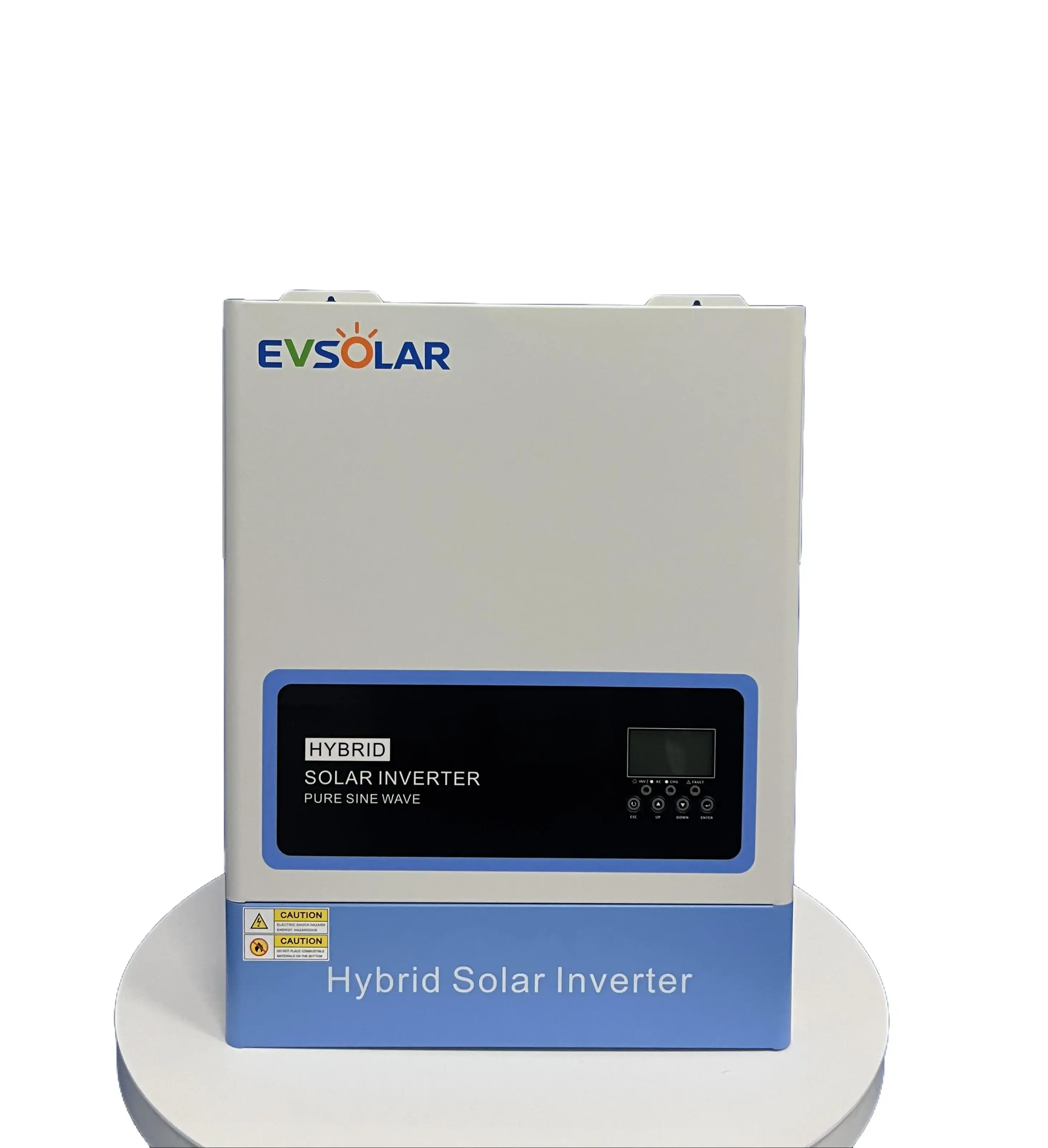 11KW Hybrid Solar Inverter Single Phase 48V DC to 220V/230V AC, 11000W Pure Sine Wave Inverter Charger with 160A MPPT & 120A AC Charger, Dual PV Inputs, WiFi & Color LCD