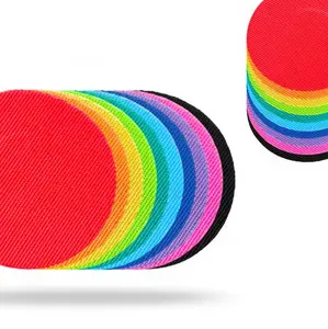 Overt FreeStyle Libre Flexible Patches - Round Assorted Bright Color [5 pack]