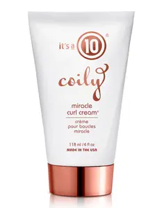 It's a 10 Haircare Coily Miracle Curl Cream - Moisturizing Haircare for Frizz Free Curls