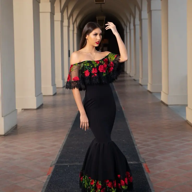 Mexican Dress Stretchy Mexican Dress Stretchy