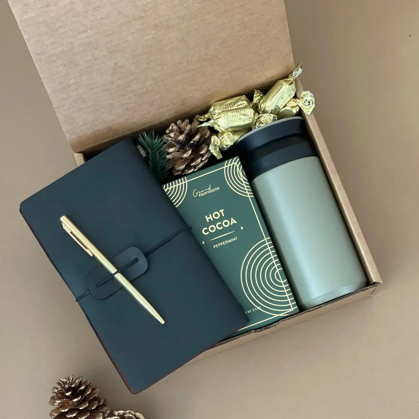 Premium Corporate Gift Set | Employee Appreciation Gift Basket | Partner Recognition Gift Box