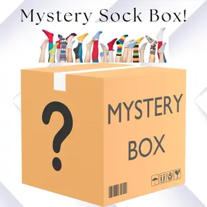Unisex Mystery Novelty Sock Box! Ankle and Mid Calf socks Unique stocking stuffers, 90’s Cartoons, Horror Villains, Kawaii socks and more., Womenswear Breathable