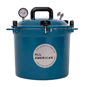 All American  21.5 qt. Aluminum Pressure Canner, Blue