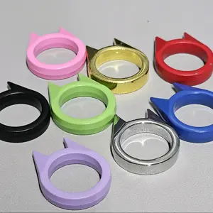 CUTE AND SWEET LITTLE BAND RINGS OF COLORS