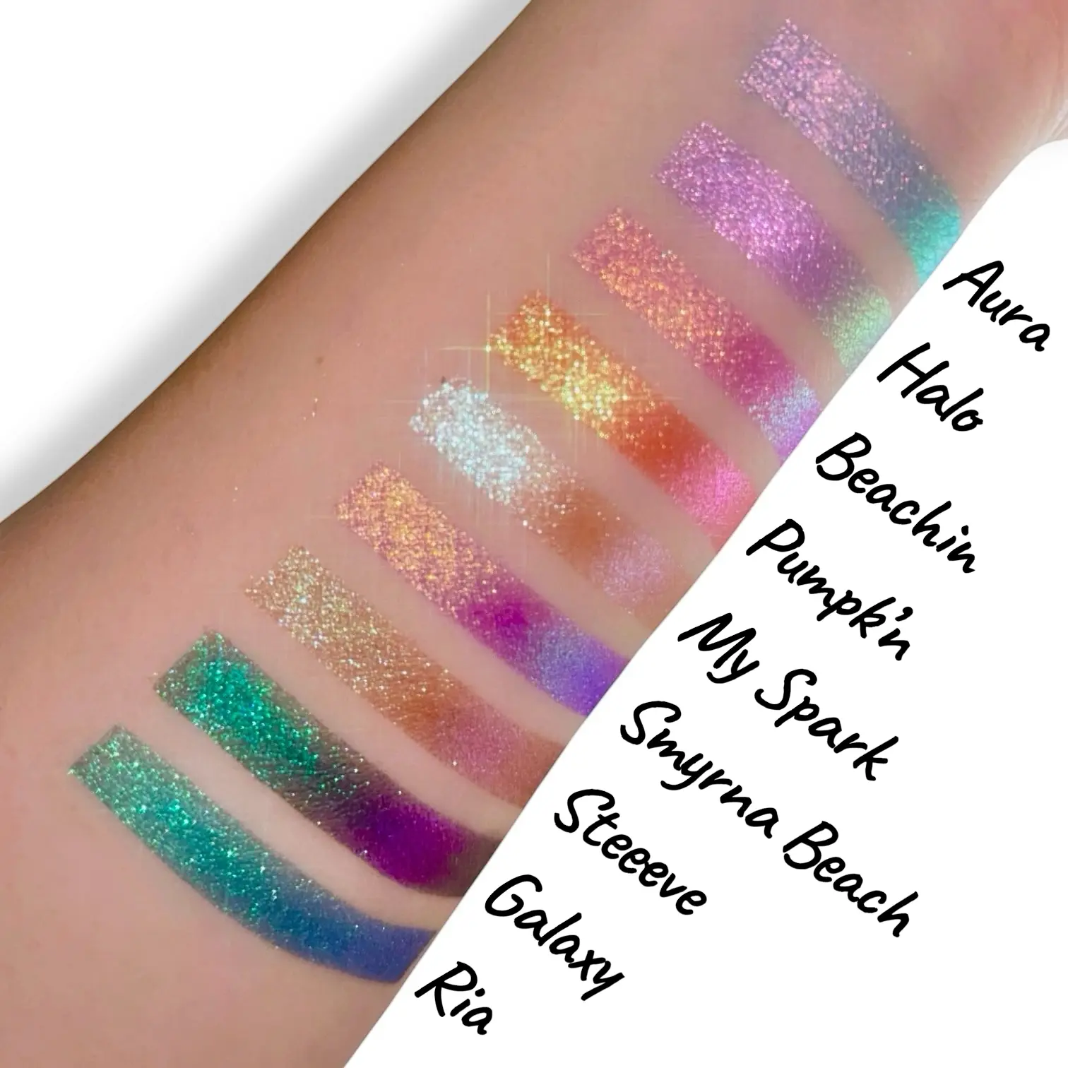 Mateo Beauty Multi-Chrome Metallic Eyeshadow Palette, Compact Case with Highly Pigmented Glitter Shades, Makeup Cosmetic for Lavender & Versatile Eyeshadow Makeup Looks
