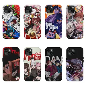 Anime Dandadan Fashionable Colorful Shockproof Trend Phone Case For iPhone 17 16 15 14 13 12 11 Pro Max Plus Air Cover Unique Gift For Holiday Birthday