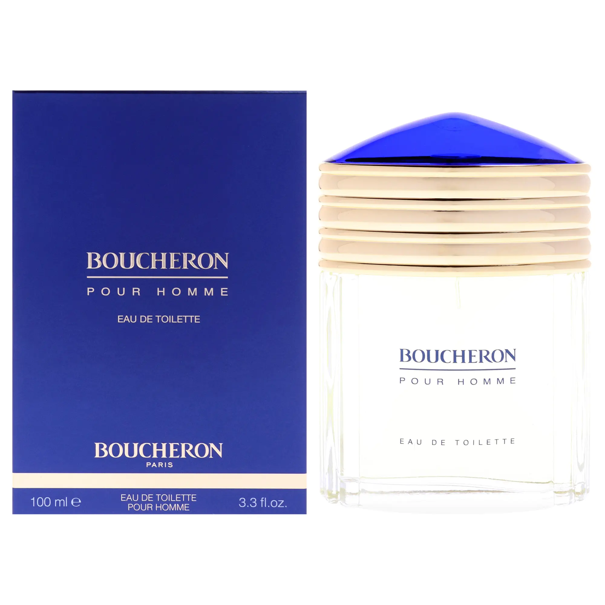 Boucheron Eau de Toilette for Men, Sophisticated and Timeless Cologne Scent, 3.3 oz Fragrance Spray Bottle, Bottle Unisex Fragrance, Chic Unisex Fragrance