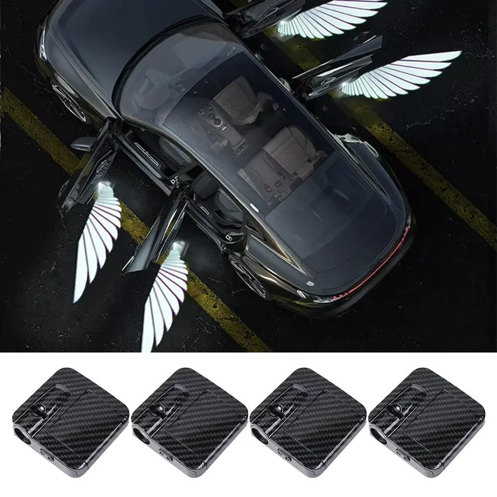 2Pcs For Hyundai N NLINE I10 I20 i30 i30n Kona Santa Elantra Tucson SOUL Led Car Door Welcome Lights Projector Lamp Accessories(Battery Not Included)