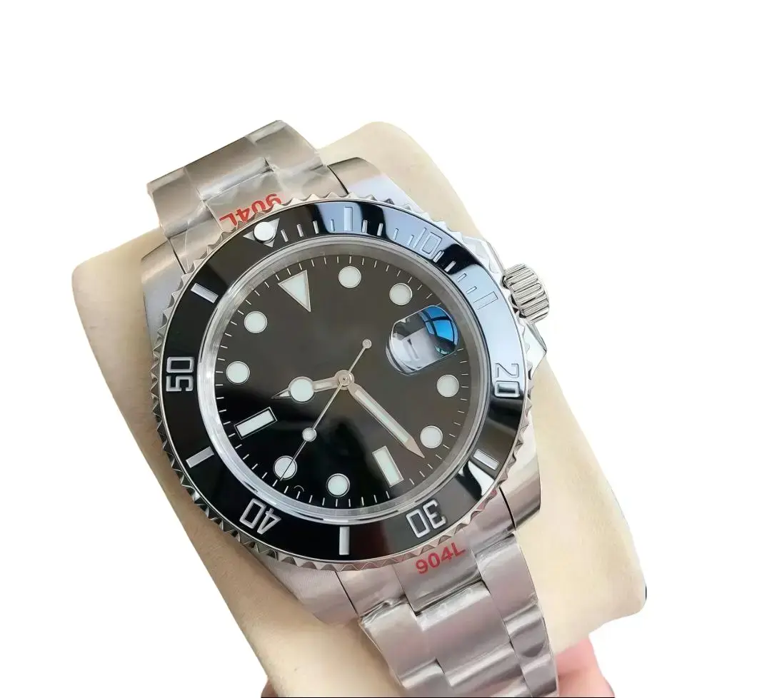 Men's Luxury Automatic Mechanical Watch, 41mm Modern Waterproof Watch in 904L Stainless Steel, Water Resistant for Business & Casual-Style, Analog Mechanical Watches, Swiss Automatic Watch