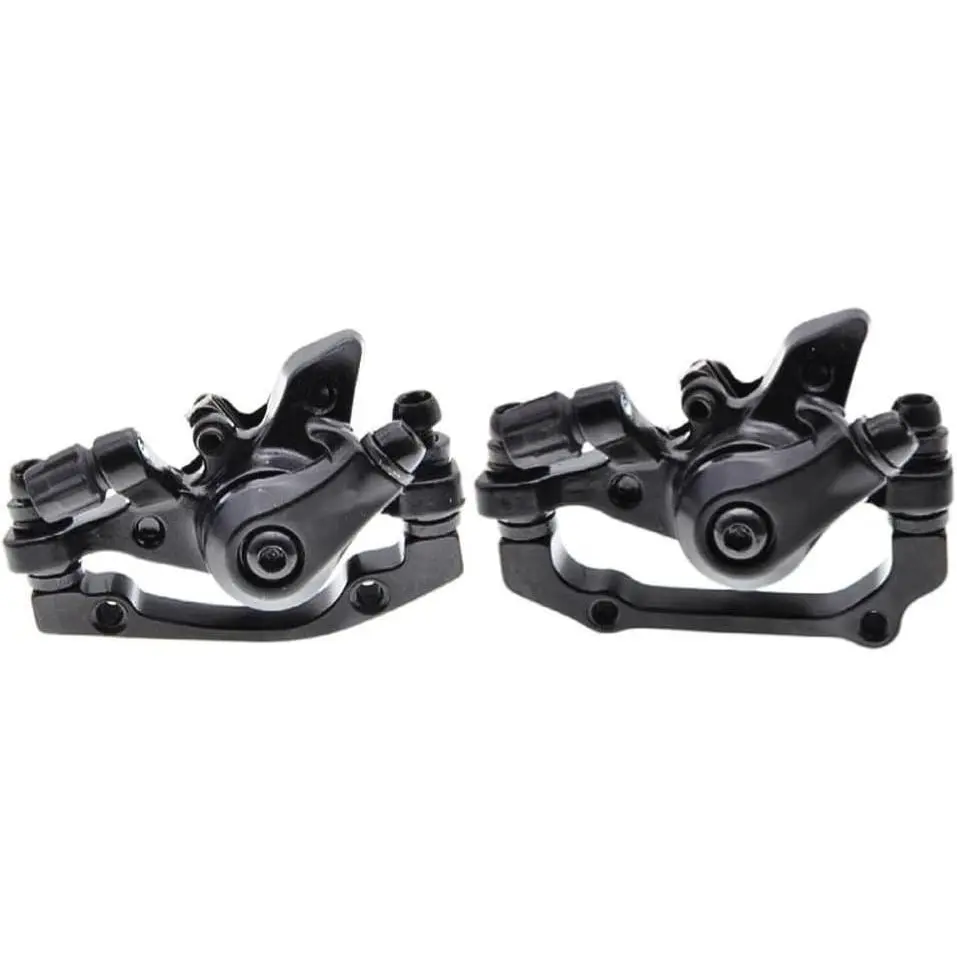 Disc Brake Caliper for Rotors 160mm Front and Rear Aluminum Alloy Mechanical Disc Brake Caliper for Mountain Bikes Folding Bikes Road Bikes(rear brake)