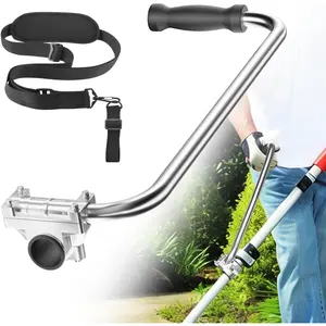 Upgraded  Weed Eater Handle, String Trimmer Grip with Adjustable  Harness & Bracket Clamp, Universal  Saver Handle Extension Trimmer Handle for Lawn Care, Yard Trimming