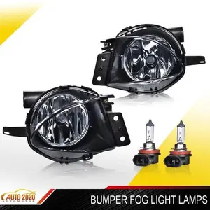 Fits For BMW 06-08 E90 325i 328i 330i 335i Clear Bumper Fog Lights With Bulb